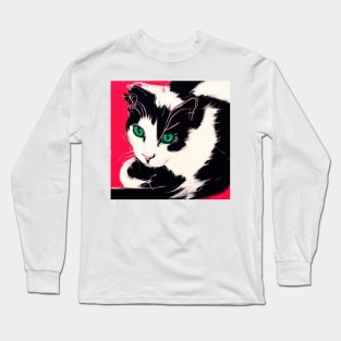 Pop Cat Long Sleeve T-Shirt